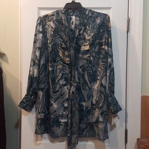 NWT Melissa McCarthy for Seven7 blouse